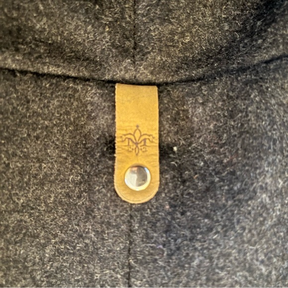 Mackage Gray Wool/Cashmere Zipper Toggle "Steffy" Jacket S - Picture 12 of 15